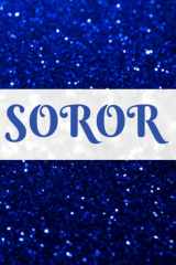 Blue and White Glitter Soror Journal: Zeta (ZPhi) Inspired cover image