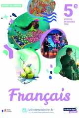 Français 5e 2026 - manuel cover image