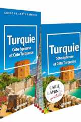 Turquie. Côte égéenne et Côte Turquoise (guide et carte laminée) cover image