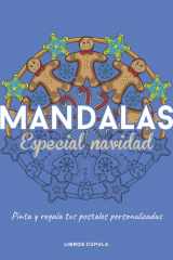 Mandalas Especial Navidad: Pinta y regala tus postales personalizadas cover image