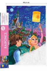 Coloriages Mystères - Poster Disney Raiponce: Colorie les chiffres et découvre l'image cover image