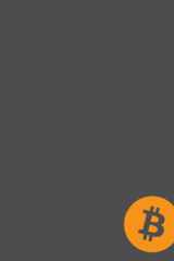 Bitcoin Notebook: Graph Paper Journal With 100 Grid Pages and White Paper Large Size 8.5x11 inch Soft Cover Black And Orange cover image