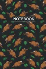 Platypus Notebook: Platypus Lovers Blank Lined Journal Notebook for Men Women Girls and Kids Gifts cover image