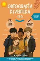 Ortografía divertida ESO: Busca los 400 errores y escribe las palabras de forma correcta. Libro para mejorar la ortografía y gramática de la lengua española. cover image