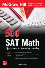 500 SAT Math Questions to Know by Test Day, Third Edition cover image