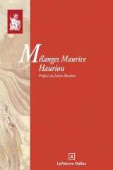 Mélanges Maurice Hauriou cover image