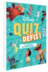 DISNEY - Bloc - Quiz et Défis : 300 questions pour devenir incollable ! cover image
