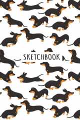 Dachshund Sketchbook: Dachshund Pattern Sketching, Sketch Drawing, Sketchbook For Men, Women, Girls, Boys And Kids cover image