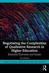 Negotiating the Complexities of Qualitative Research in Higher Education Essential Elements and Issues cover image