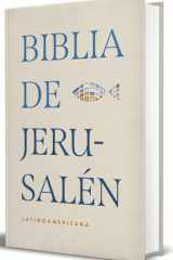 Biblia de Jerusalén Latinoamericana, Tapa Dura, Edición Clásica Color Arena / Spanish Jerusalem Bible, Latin American Edition, Hardcover, Sand Color cover image