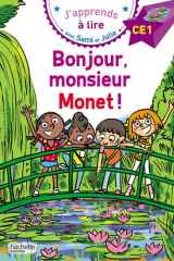 Sami et Julie CE1 - Bonjour monsieur Monet ! cover image