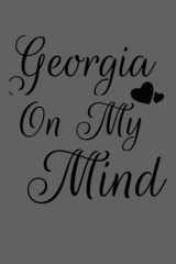 Georgia On My Mind: Composition journal / Composition Notebook, Notebook Gift 6 x 9 ,120 pages Soft cover, Matte Finish cover image