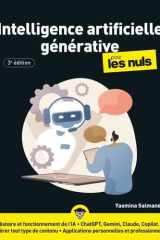 Intelligence artificielle générative pour les Nuls - 3e édition cover image