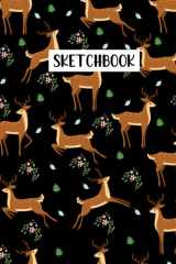 Deer Sketchbook: Deer animals Lover Sketchbook For Men, Women, Girls, and Kids Sketch Drawing Book - 8.5 x 11 Inches - 100 Pages cover image