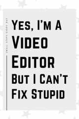 Video Editor Gifts: Blank Lined Journal Notebook, an Appreciation Thank You and Funny Gift for Video Editors cover image