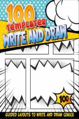 Make Your Own Comic Books For Boys Ages 9-12: A Blank Comic Book For Teaching How To Draw Cartoons For Kids 9-12 | Cartoon Goody Bag Stuffers For Kids Age 8-12 cover image