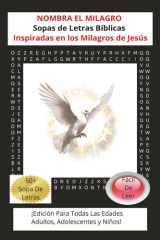 Nombra El Milagro - Sopas de Letras Bíblicas Inspiradas en los Milagros de Jesús cover image