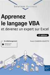 Apprenez le langage VBA - et devenez un expert sur Excel (3e édition): et devenez un expert sur Excel (3e édition) cover image