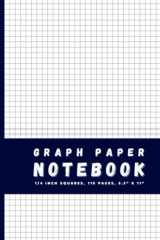 Graph Paper Notebook 1/4 Inch Squares: Quad Ruled 4 Squares Per Inch, Large Size 8.5'' x 11''. cover image