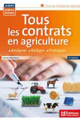 Les contrats en agriculture 4e cover image