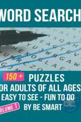BE Smart Word Search Puzzles for Adults Easy to See Large Print Word Search Games cover image