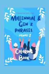 Millennial & Gen Z Phrases Coloring Book: Volume 2 cover image
