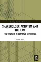 Shareholder Activism and the Law The Future of US Corporate Governance cover image