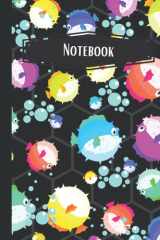 Pufferfish Notebook: The perfect gift for pufferfish lovers, blowfish enthusiasts, students, marine biologists, ocean fanatics, or anyone who appreciates colorful, unique sea creatures. cover image
