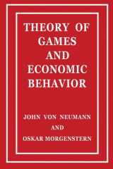 Theory of Games and Economic Behavior cover image