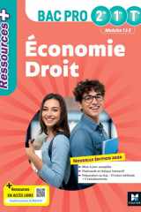 Ressources Plus - Économie-Droit - 2de 1re Tle Bac Pro - Ed. 2026 - Livre élève cover image