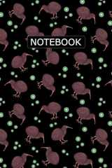 Kiwi Bird Notebook: Kiwi Bird Lovers Blank Lined Journal Notebook for Men Women Girls and Kids Gifts cover image