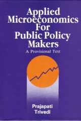 Applied Microeconomics for Public Policy Makers cover image
