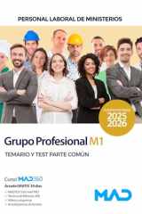 Personal Laboral de Ministerios Grupo Profesional M1. Temario y Test Parte Común cover image