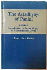 Astadhyayi of Panini- Vol. 1 cover image