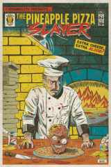 The Pineapple Pizza Slayer: Extra cheese. Extra blood. (Cheesy Frights) (Spanish Edition) cover image