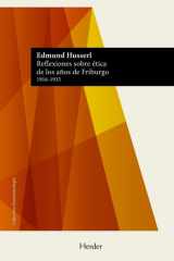 Reflexiones sobre ética de los años de Friburgo: 1916-1935 cover image