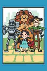 The Wonderful Wizard of Oz 8.5 x 11 Blank Notebook Journal Sketchbook 100 Pages cover image