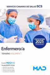 Enfermera/o del Servicio Canario de Salud. Temario volumen 1 cover image