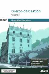 Temario 2 Cuerpo de Gestión de la Administración de la Generalitat Valenciana cover image