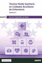 Temario 3 Técnico Medio Sanitario en Cuidados Auxiliares de Enfermería del Servicio Madrileño de Salud cover image