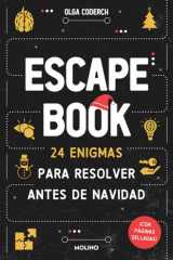 Escape Book: 24 enigmas para resolver antes de Navidad: ¡tu calendario de adviento con páginas selladas! cover image