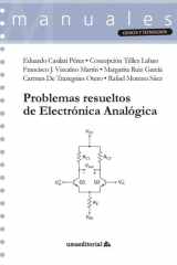 Problemas resueltos de Electrónica Analógica cover image