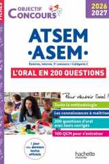 ATSEM-ASEM - Préparer l'oral en 100 questions. Externe, interne, 3e voie. Catégorie C cover image