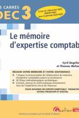 Le mémoire d'expertise comptable DEC 3 cover image