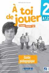 À toi de jouer 2 - Niv. A1.2 - Guide pédagogique: S'engager, coopérer, agir cover image