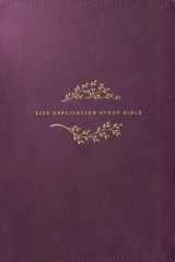 KJV Life Application Study Bible Large Print (Red Letter, Leatherlike, Purple) cover image