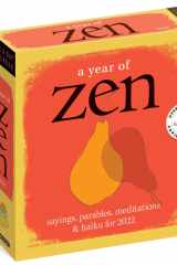 A Year of Zen Page-A-Day Calendar 2022: Sayings, Parables, Meditations & Haiku for 2022 cover image