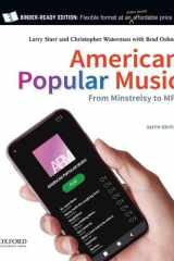 American Popular Music From Minstrelsy to MP3 cover image