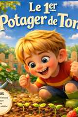 Le 1er potager de Tom: Livre jeunesse sur le potager pour enfants dès 3 ans : une histoire de jardinage, patience et confiance avec activités (cherche ... quiz, labyrinthe) (French Edition) cover image