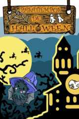 Pasatiempos de halloween - diversion monstruos letras palabras cover image